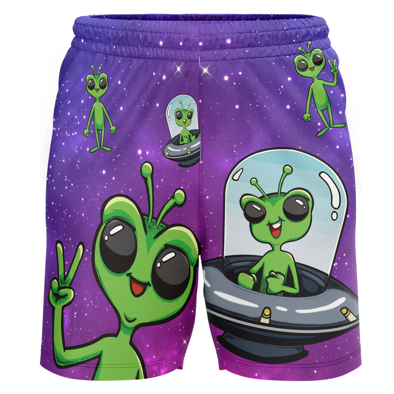 Council Rock North Alien Adult Workout Wear Shorts