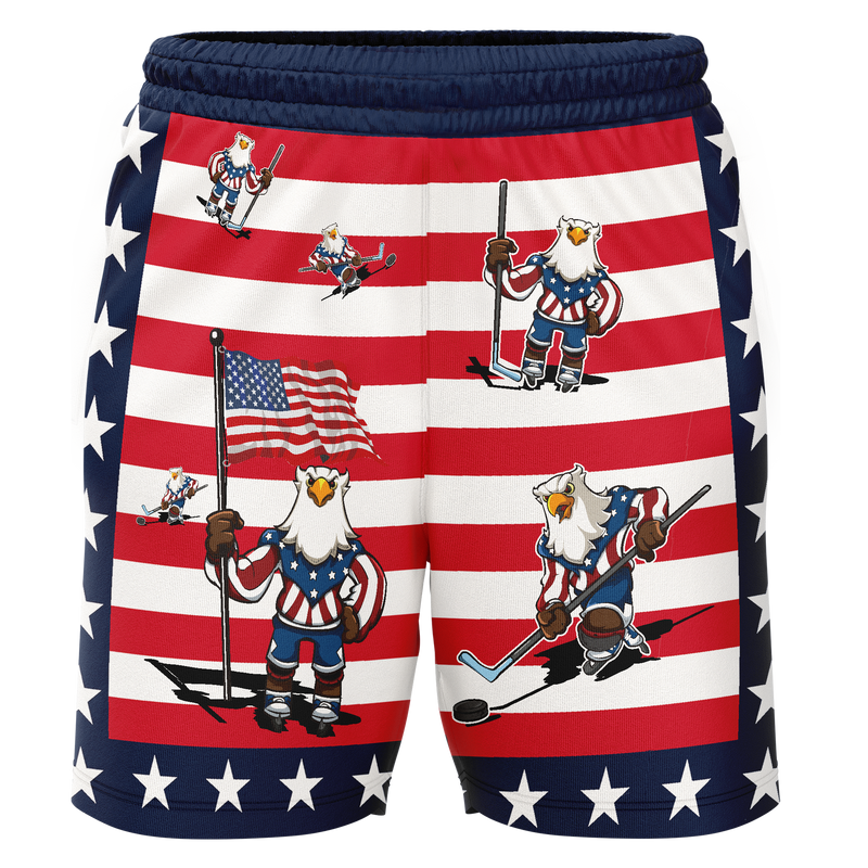Allegheny Badgers American Eagle Adult Workout Wear Shorts