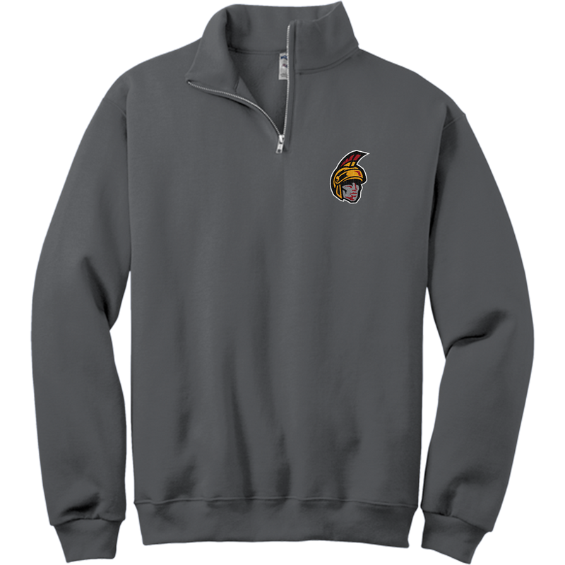 Seacoast Spartans NuBlend 1/4-Zip Cadet Collar Sweatshirt
