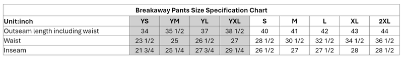 Danbury Hat Tricks Breakaway Youth Jogger Pants