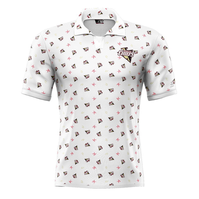 Mercer Chiefs Tier 2 Adult 2025 Sublimated Polo Tee