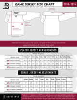 Skyliners Youth Goalie Cut and Sew Jersey