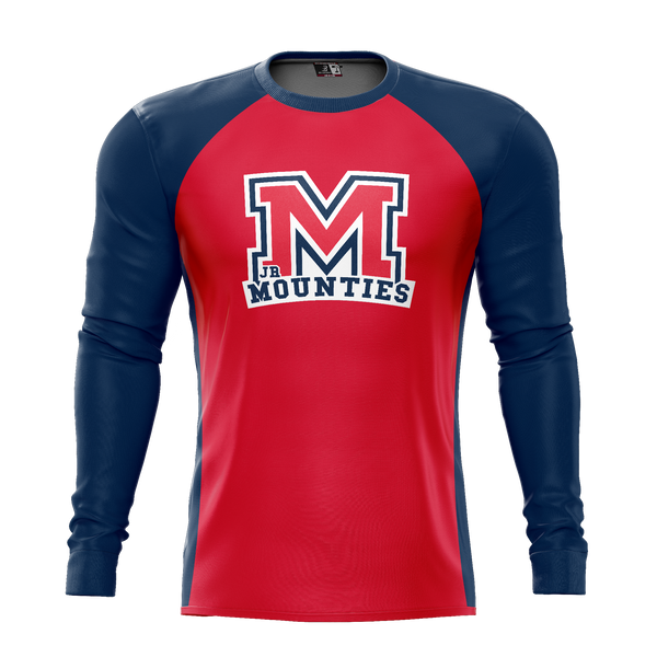 Jr. Mounties Youth Sublimated Long Sleeve Tee