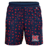 Jr. Mounties Youth Sublimated Pattern Shorts