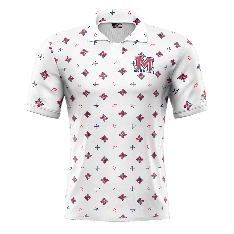 Jr. Mounties Youth Sublimated Polo Tee