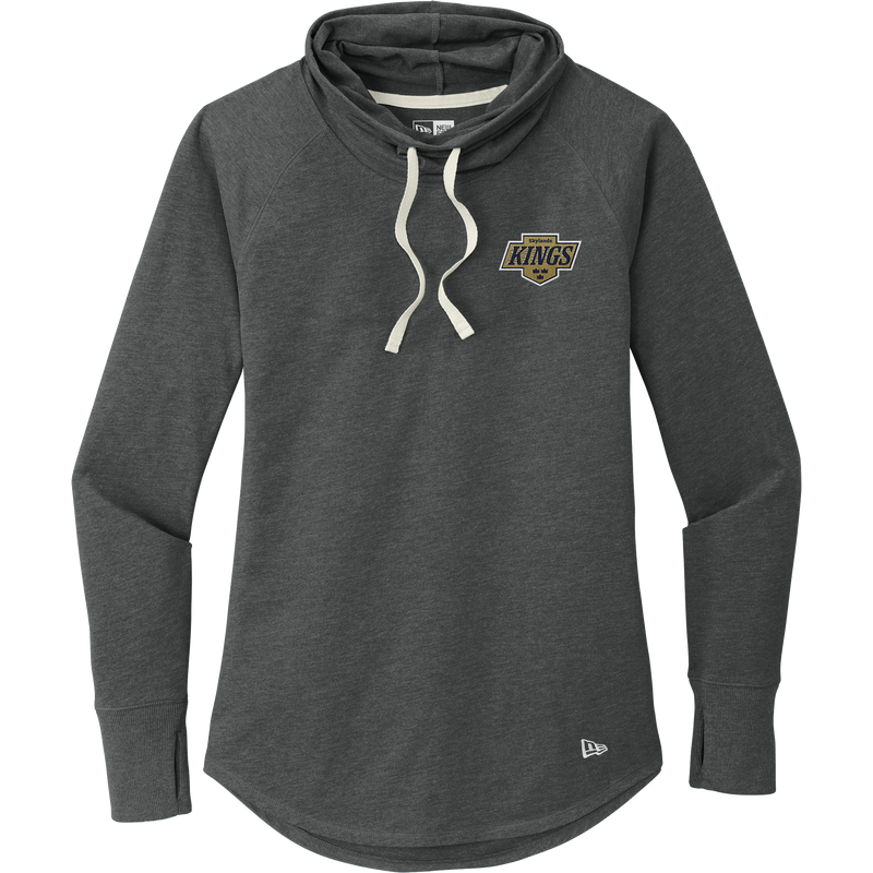 Skylands Kings New Era Ladies Sueded Cotton Blend Cowl Tee