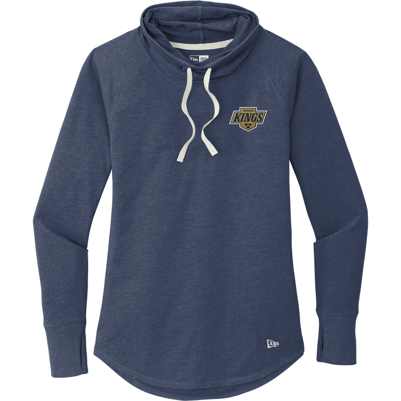 Skylands Kings New Era Ladies Sueded Cotton Blend Cowl Tee