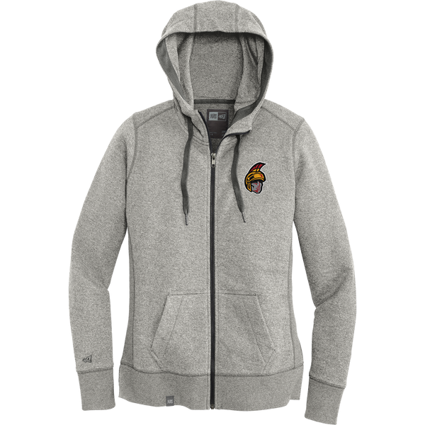 Seacoast Spartans New Era Ladies French Terry Full-Zip Hoodie
