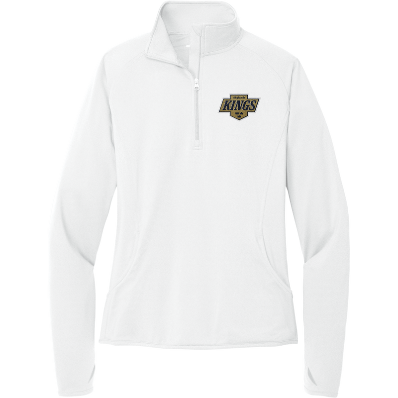 Skylands Kings Ladies Sport-Wick Stretch 1/4-Zip Pullover