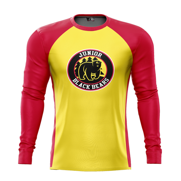 MD Jr Black Bears Youth Sublimated Long Sleeve Tee