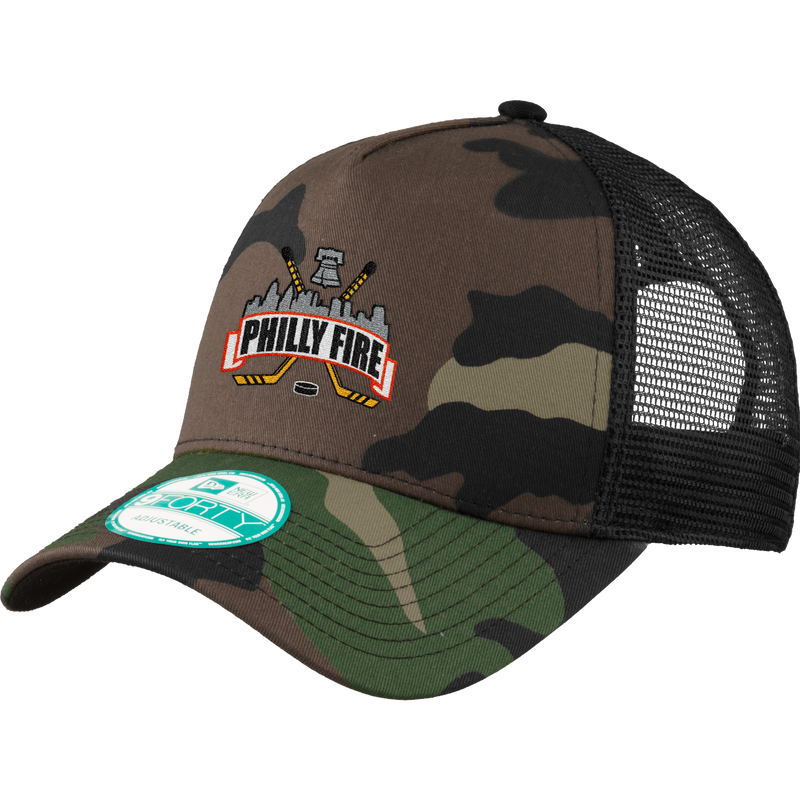Philly Fire New Era Snapback Trucker Cap