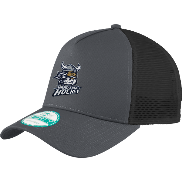 Hard Edge Hockey New Era Snapback Trucker Cap