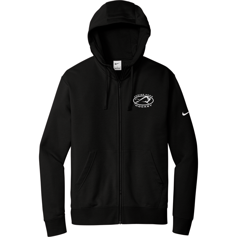 Jr. Herd Nike Club Fleece Sleeve Swoosh Full-Zip Hoodie