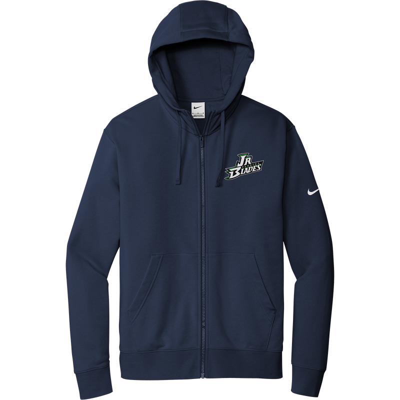 Junior Blades Nike Club Fleece Sleeve Swoosh Full-Zip Hoodie