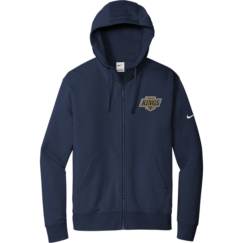 Skylands Kings Nike Club Fleece Sleeve Swoosh Full-Zip Hoodie