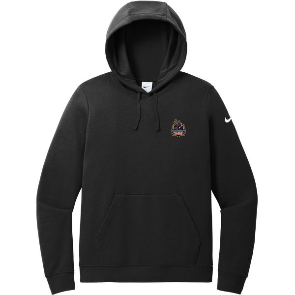 Foundry Nike Women's Club Fleece Sleeve Swoosh Pullover Hoodie