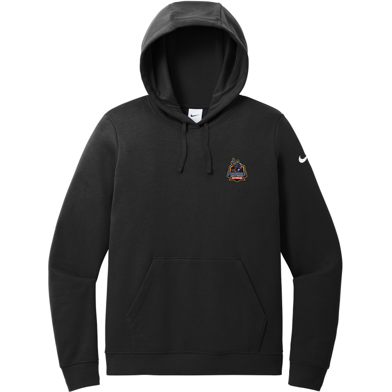 Foundry Nike Women's Club Fleece Sleeve Swoosh Pullover Hoodie