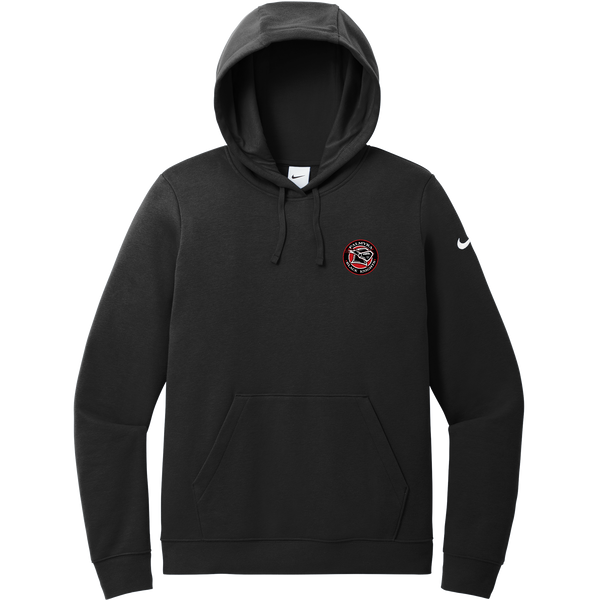 Palmyra Black Knights Nike Women's Club Fleece Sleeve Swoosh Pullover Hoodie