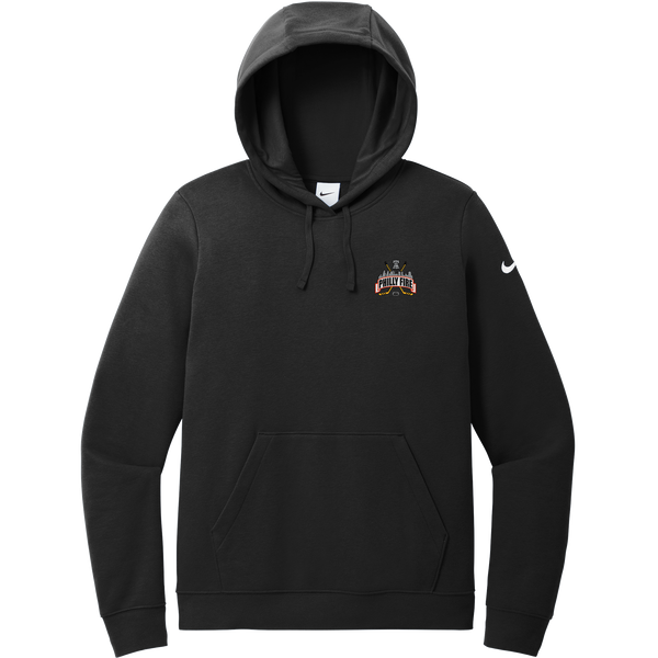 Philly Fire Nike Women's Club Fleece Sleeve Swoosh Pullover Hoodie