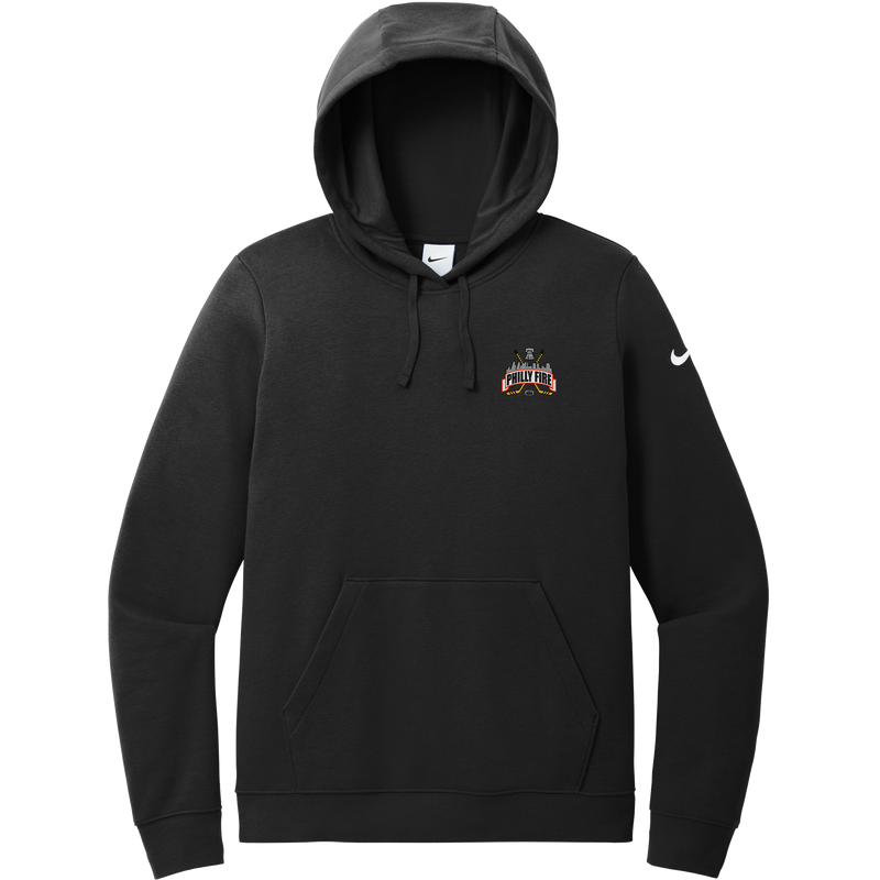 Philly Fire Nike Women's Club Fleece Sleeve Swoosh Pullover Hoodie