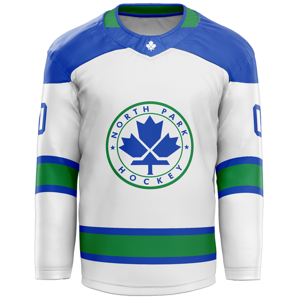 North Park Youth Goalie Cut and Sew Tackle Twill Jersey