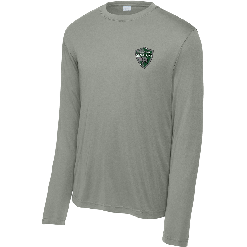 Lansing Senators Long Sleeve PosiCharge Competitor Tee