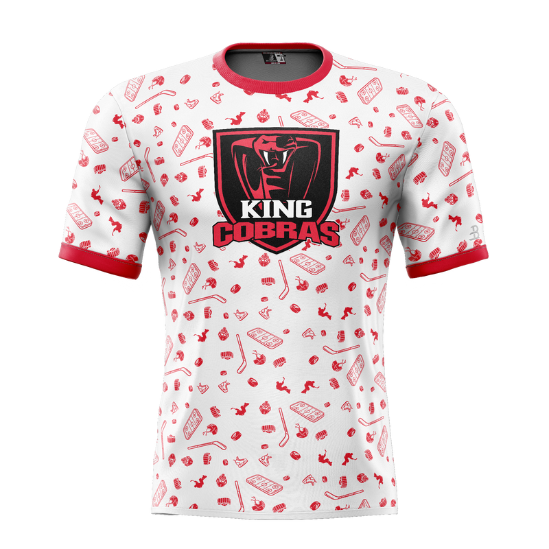 King Cobras Adult Sublimated Pattern Tee