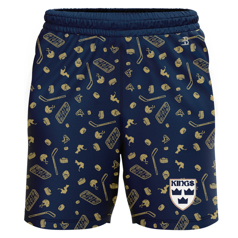 Lady Kings Adult Sublimated Pattern Shorts