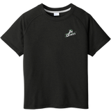 Junior Blades Youth PosiCharge Tri-Blend Wicking Raglan Tee