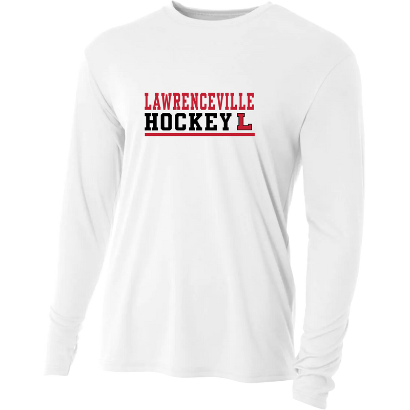 Lawrenceville Hockey Cooling Performance Long Sleeve Crew